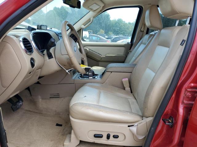 1FMEU6DE4AUA05596 - 2010 FORD EXPLORER XLT RED photo 7