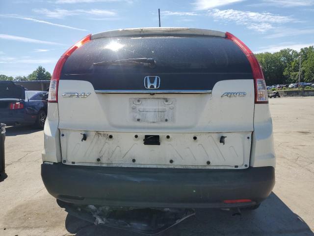 5J6RM4H54CL057821 - 2012 HONDA CR-V EX WHITE photo 6