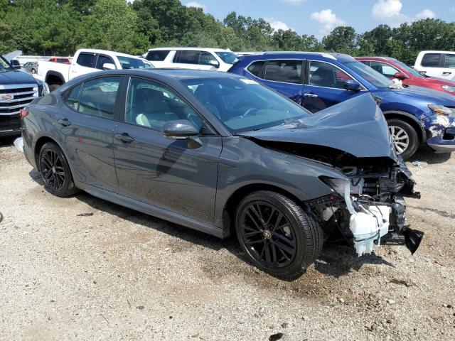 4T1DAACK2SU591358 - 2025 TOYOTA CAMRY XSE GRAY photo 4