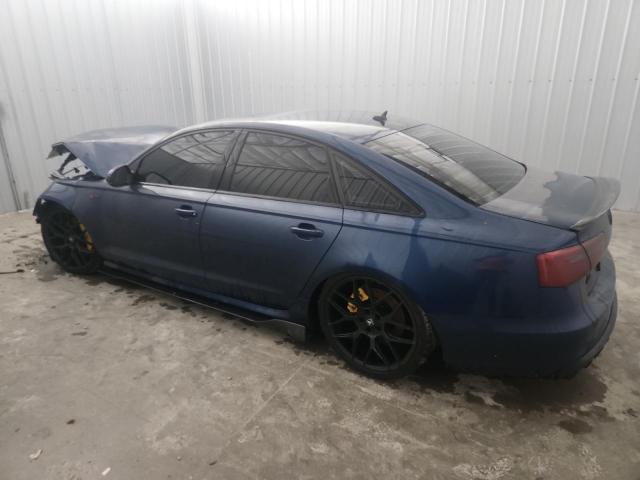 WAUHGAFC5FN033347 - 2015 AUDI A6 PRESTIGE Azul foto 2