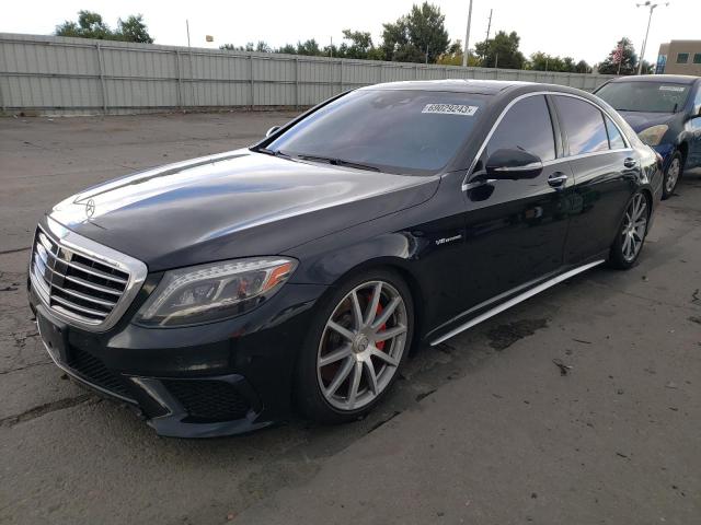 WDDUG7JB5FA100870 - 2015 MERCEDES-BENZ S 63 AMG BLACK photo 1