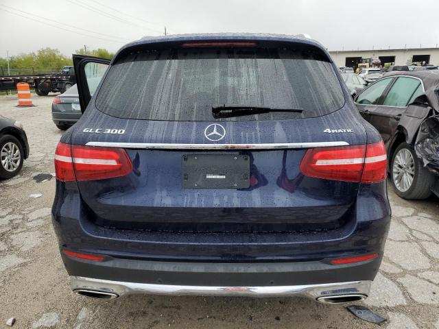 WDC0G4KB7JV039068 - 2018 MERCEDES-BENZ GLC 300 4MATIC BLUE photo 6