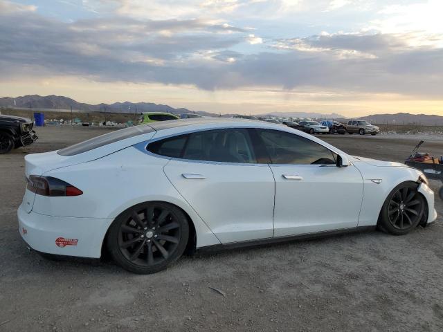 5YJSA1CN7DFP08224 - 2013 TESLA MODEL S WHITE photo 3