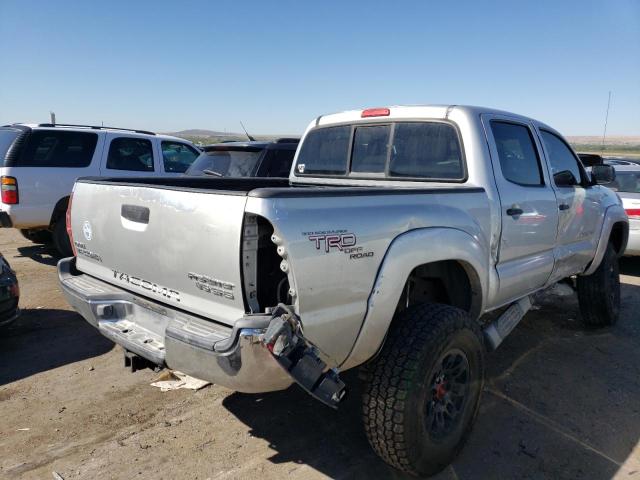 5TEJU62N65Z115729 - 2005 TOYOTA TACOMA DOUBLE CAB PRERUNNER SILVER photo 3