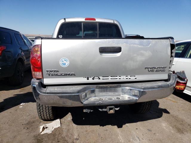 5TEJU62N65Z115729 - 2005 TOYOTA TACOMA DOUBLE CAB PRERUNNER SILVER photo 6