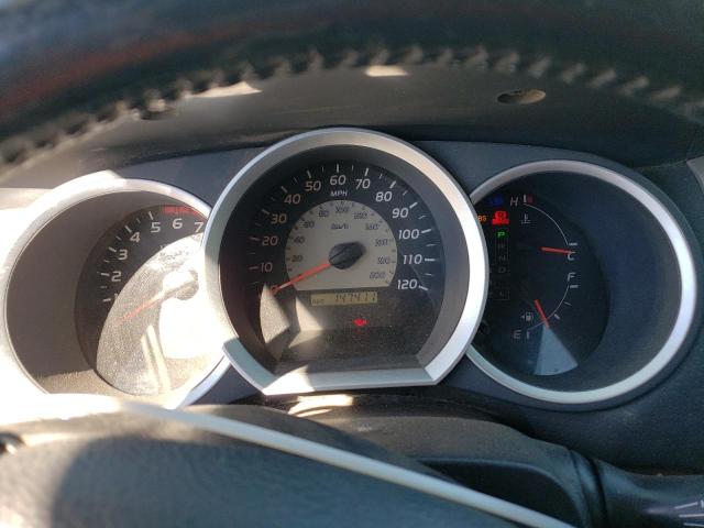 5TEJU62N65Z115729 - 2005 TOYOTA TACOMA DOUBLE CAB PRERUNNER SILVER photo 9