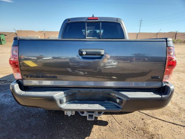 3TMLU4EN8DM115848 - 2013 TOYOTA TACOMA DOUBLE CAB CHARCOAL photo 6