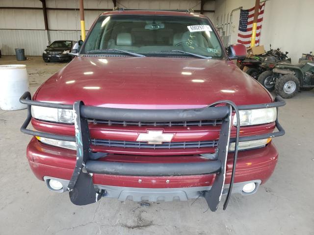 3GNFK16Z84G323625 - 2004 CHEVROLET SUBURBAN K1500 BURGUNDY photo 5