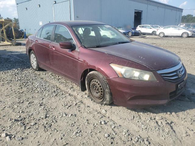 1HGCP2F32BA044845 - 2011 HONDA ACCORD LX BURGUNDY photo 4