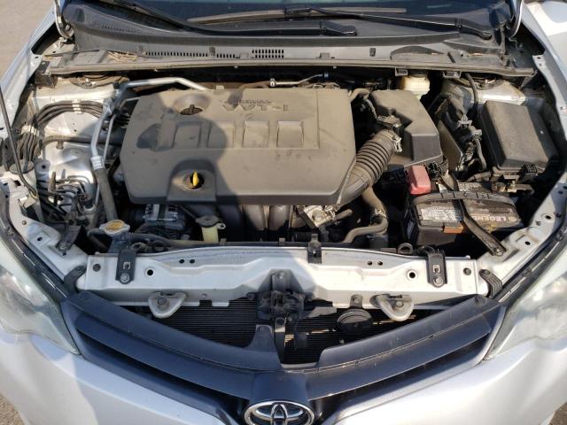 5YFBURHE1FP191136 - 2015 TOYOTA COROLLA L SILVER photo 11