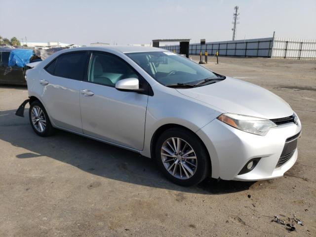 5YFBURHE1FP191136 - 2015 TOYOTA COROLLA L SILVER photo 4