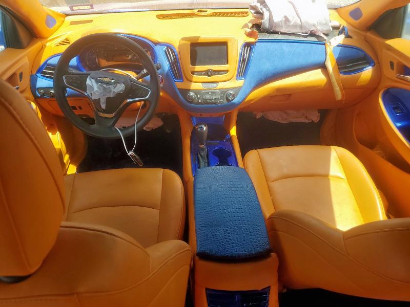 1G1ZD5ST4JF176850 - 2018 CHEVROLET MALIBU LT BLUE photo 8