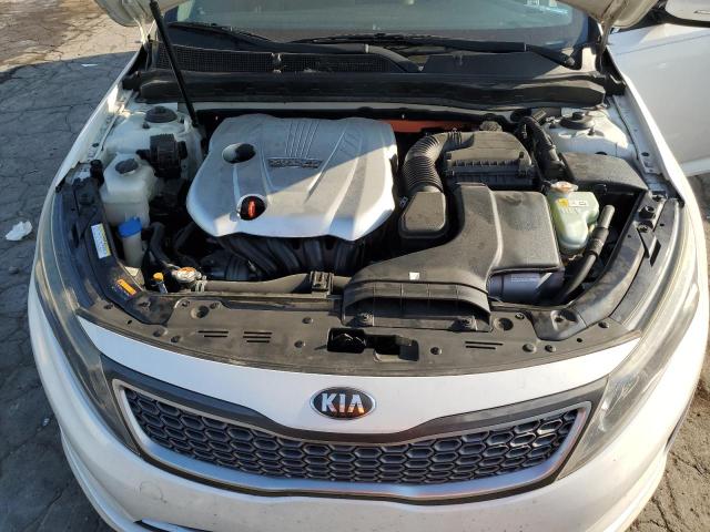 KNAGM4AD2G5092511 - 2016 KIA OPTIMA HYBRID WHITE photo 11