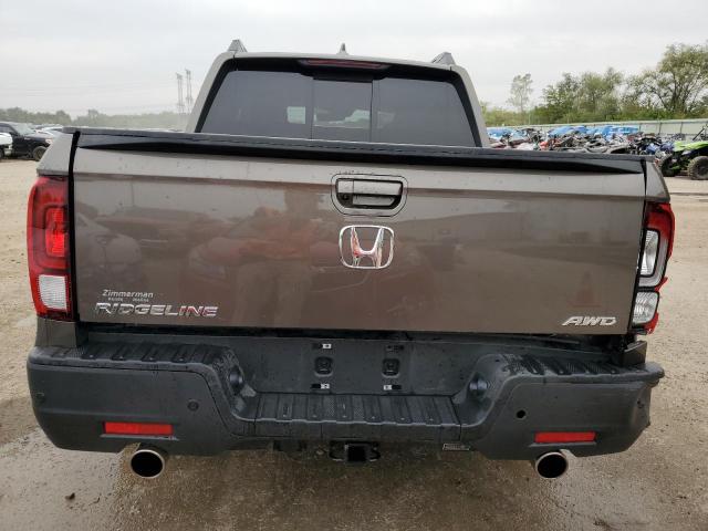 5FPYK3F71MB007881 - 2021 HONDA RIDGELINE RTL BEIGE photo 6