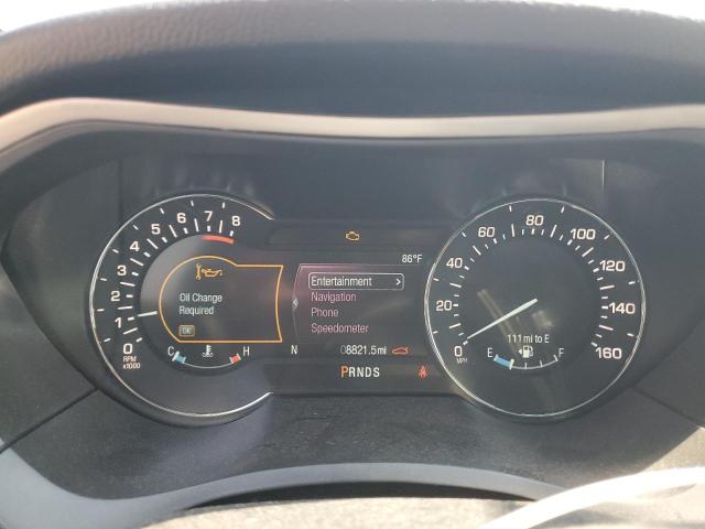 3LN6L5FC2JR609894 - 2018 LINCOLN MKZ RESERVE ვერცხლისფერი ფოტო 9