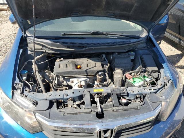 2HGFB2F83CH585820 - 2012 HONDA CIVIC EX BLUE photo 11