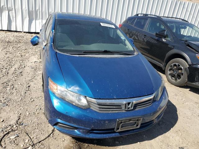 2HGFB2F83CH585820 - 2012 HONDA CIVIC EX BLUE photo 5