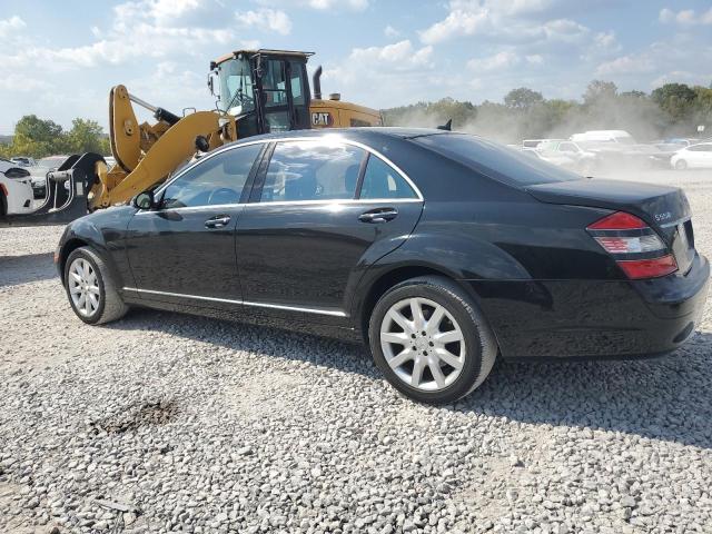 WDDNG86X37A111351 - 2007 MERCEDES-BENZ S 550 4MATIC BLACK photo 2