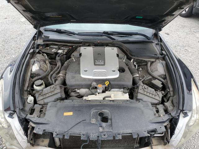 JNKCV64EX8M115876 - 2008 INFINITI G37 BASE BLACK photo 11
