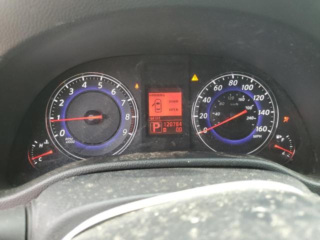 JNKCV64EX8M115876 - 2008 INFINITI G37 BASE BLACK photo 9