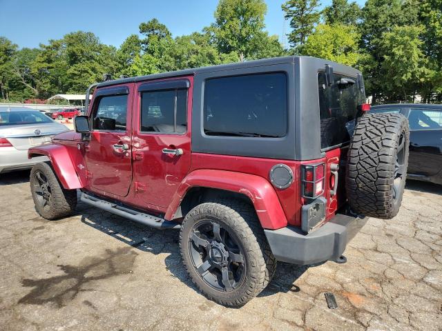 1C4BJWDG4DL602176 - 2013 JEEP WRANGLER U SPORT RED photo 2