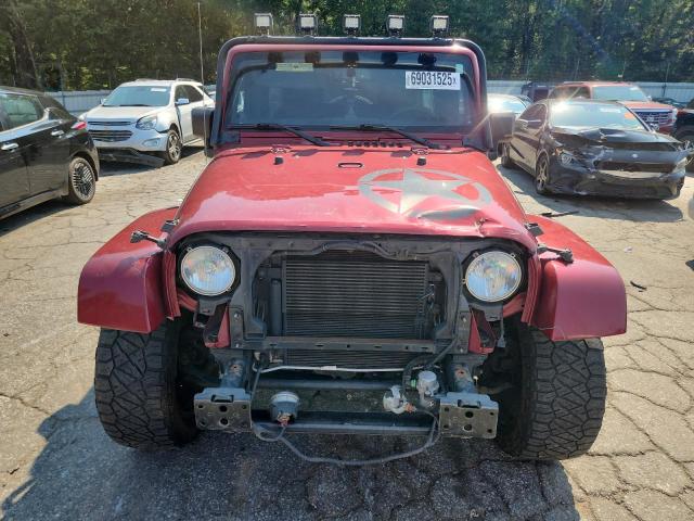 1C4BJWDG4DL602176 - 2013 JEEP WRANGLER U SPORT RED photo 5
