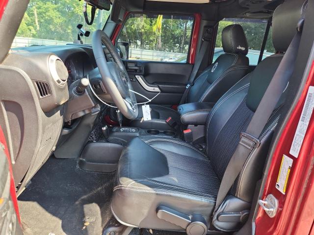 1C4BJWDG4DL602176 - 2013 JEEP WRANGLER U SPORT RED photo 7