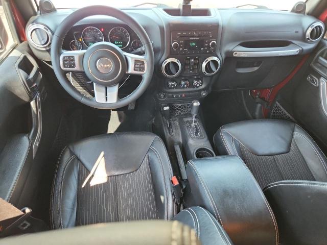 1C4BJWDG4DL602176 - 2013 JEEP WRANGLER U SPORT RED photo 8