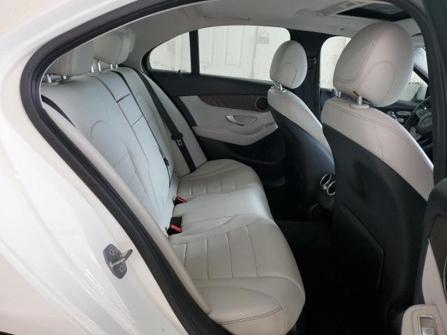 55SWF4KB6JU271810 - 2018 MERCEDES-BENZ C 300 4MATIC WHITE photo 10
