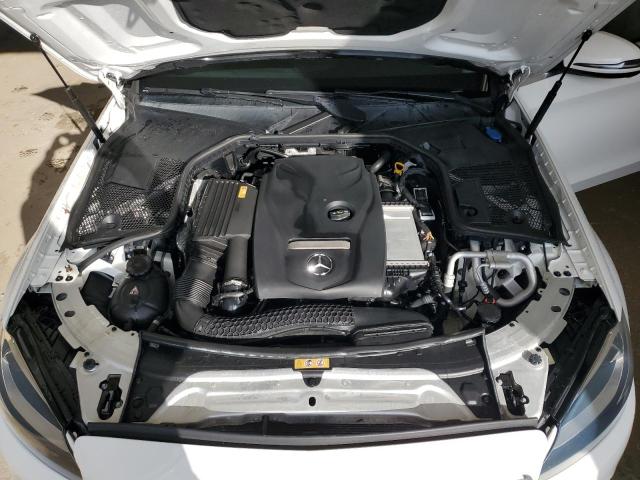 55SWF4KB6JU271810 - 2018 MERCEDES-BENZ C 300 4MATIC WHITE photo 11