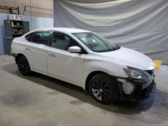 3N1AB7APXKY421688 - 2019 NISSAN SENTRA S WHITE photo 4