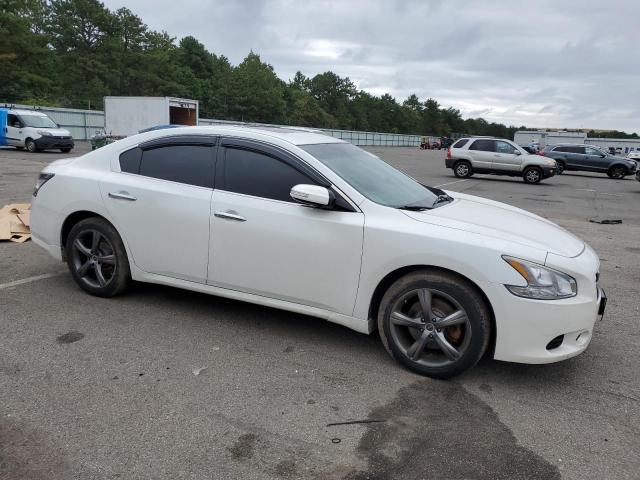 1N4AA5AP2DC841967 - 2013 NISSAN MAXIMA S WHITE photo 4