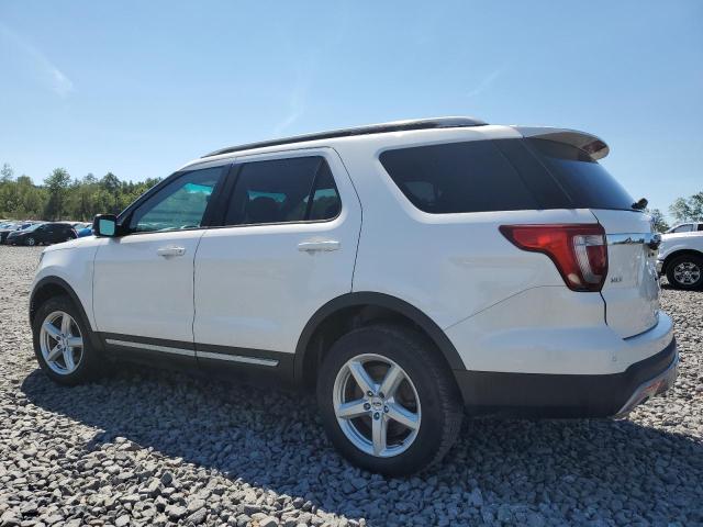 1FM5K8D81HGA83855 - 2017 FORD EXPLORER XLT WHITE photo 2