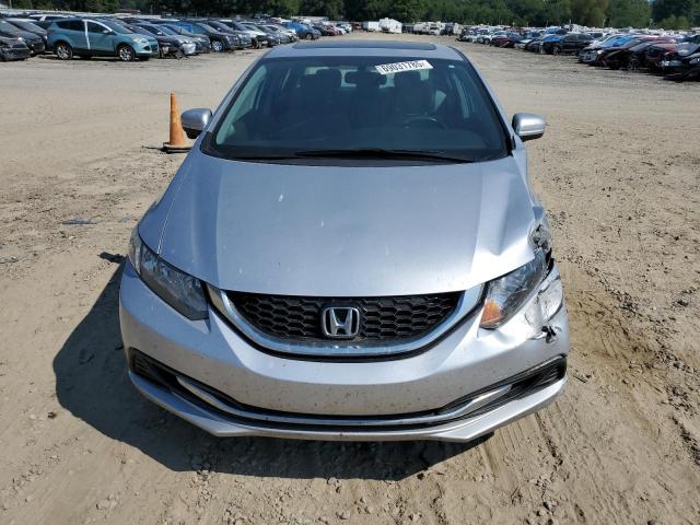 19XFB2F87FE026303 - 2015 HONDA CIVIC EX SILVER photo 5