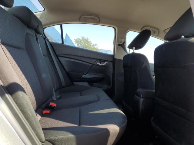 19XFB2F5XFE031954 - 2015 HONDA CIVIC LX SILVER photo 10