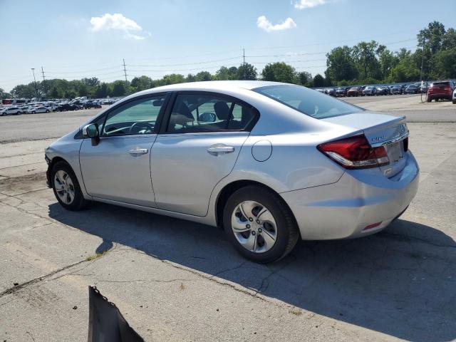 19XFB2F5XFE031954 - 2015 HONDA CIVIC LX SILVER photo 2