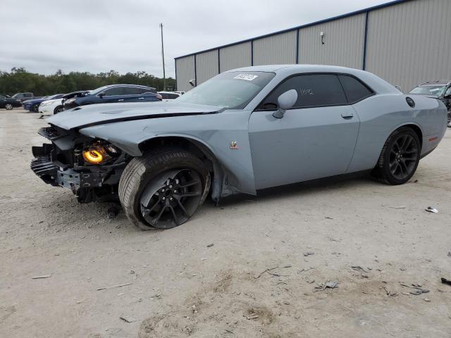 2C3CDZFJ1MH649849 - 2021 DODGE CHALLENGER R/T SCAT PACK GRAY photo 1