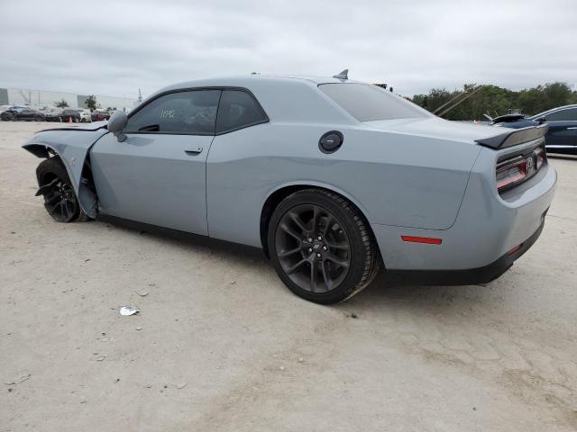 2C3CDZFJ1MH649849 - 2021 DODGE CHALLENGER R/T SCAT PACK GRAY photo 2