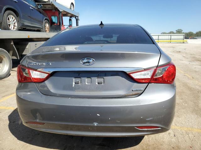 5NPEC4AC3CH390127 - 2012 HYUNDAI SONATA SE GRAY photo 6