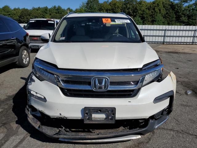 5FNYF6H92KB052841 - 2019 HONDA PILOT TOURING WHITE photo 5