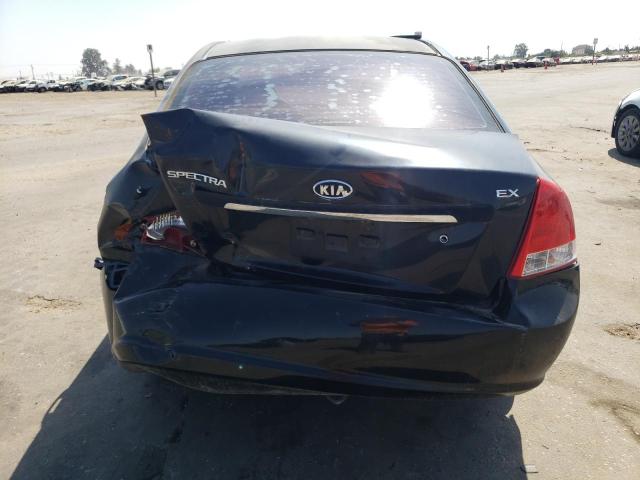 KNAFE222295664416 - 2009 KIA SPECTRA EX BLACK photo 6