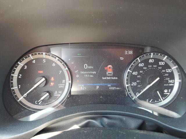 5TDGZRBH5LS045397 - 2020 TOYOTA HIGHLANDER XLE RED photo 9