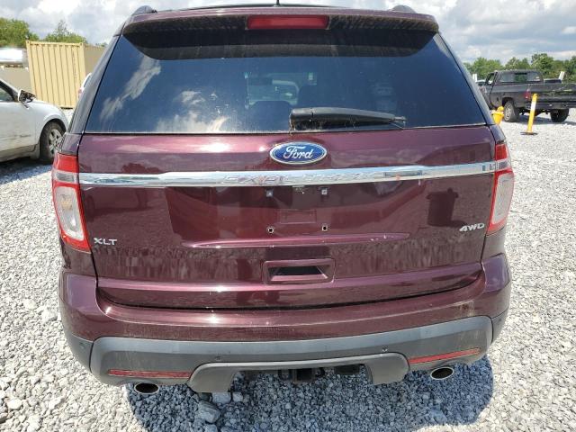 1FMHK8D88BGA66457 - 2011 FORD EXPLORER XLT Kasztanowy zdjęcie 6