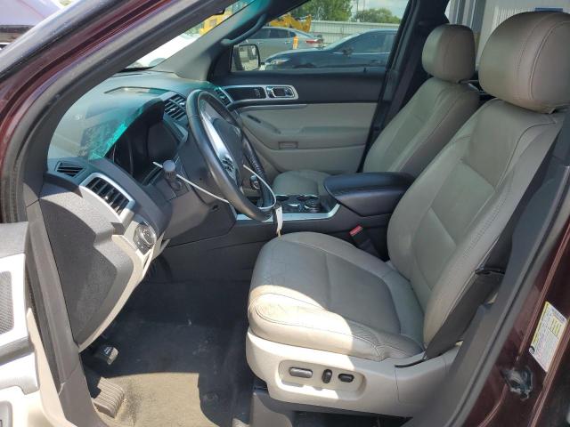 1FMHK8D88BGA66457 - 2011 FORD EXPLORER XLT Kasztanowy zdjęcie 7