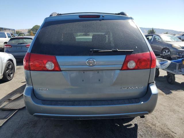 5TDZA23C86S563924 - 2006 TOYOTA SIENNA CE BLUE photo 6