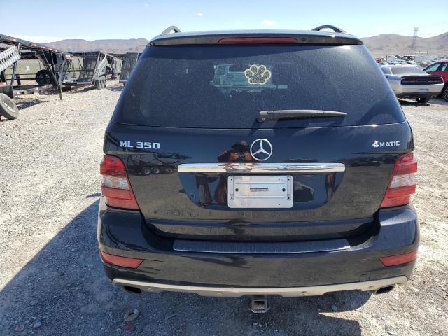 4JGBB8GBXAA543887 - 2010 MERCEDES-BENZ ML 350 4MATIC BLACK photo 6