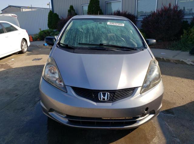 JHMGE8H21AS020718 - 2010 HONDA FIT GRAY photo 5