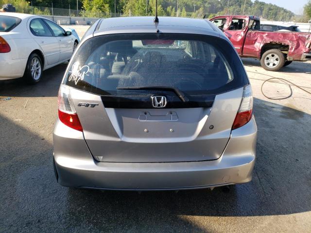 JHMGE8H21AS020718 - 2010 HONDA FIT GRAY photo 6