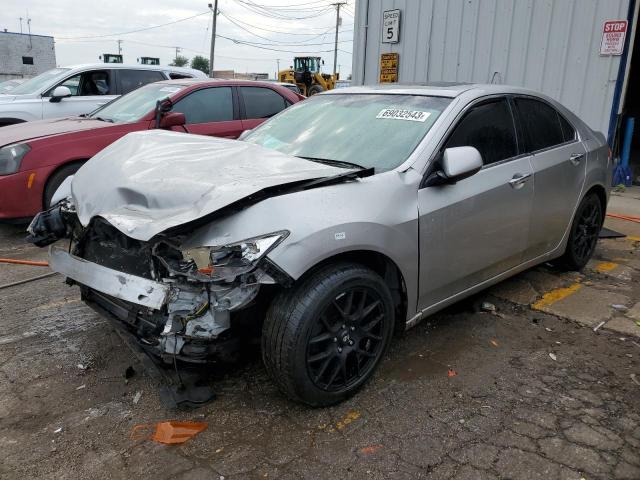 JH4CU2F61AC040837 - 2010 ACURA TSX SILVER photo 1