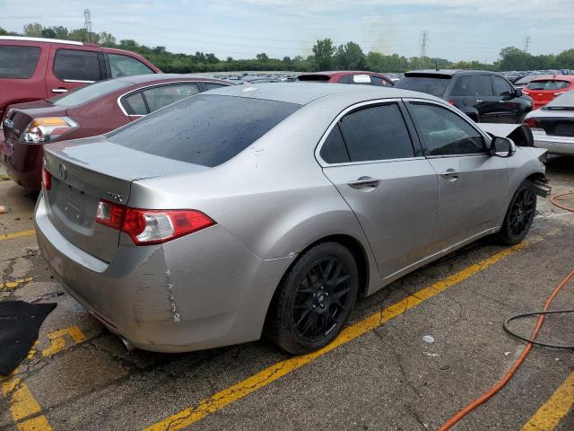 JH4CU2F61AC040837 - 2010 ACURA TSX SILVER photo 3